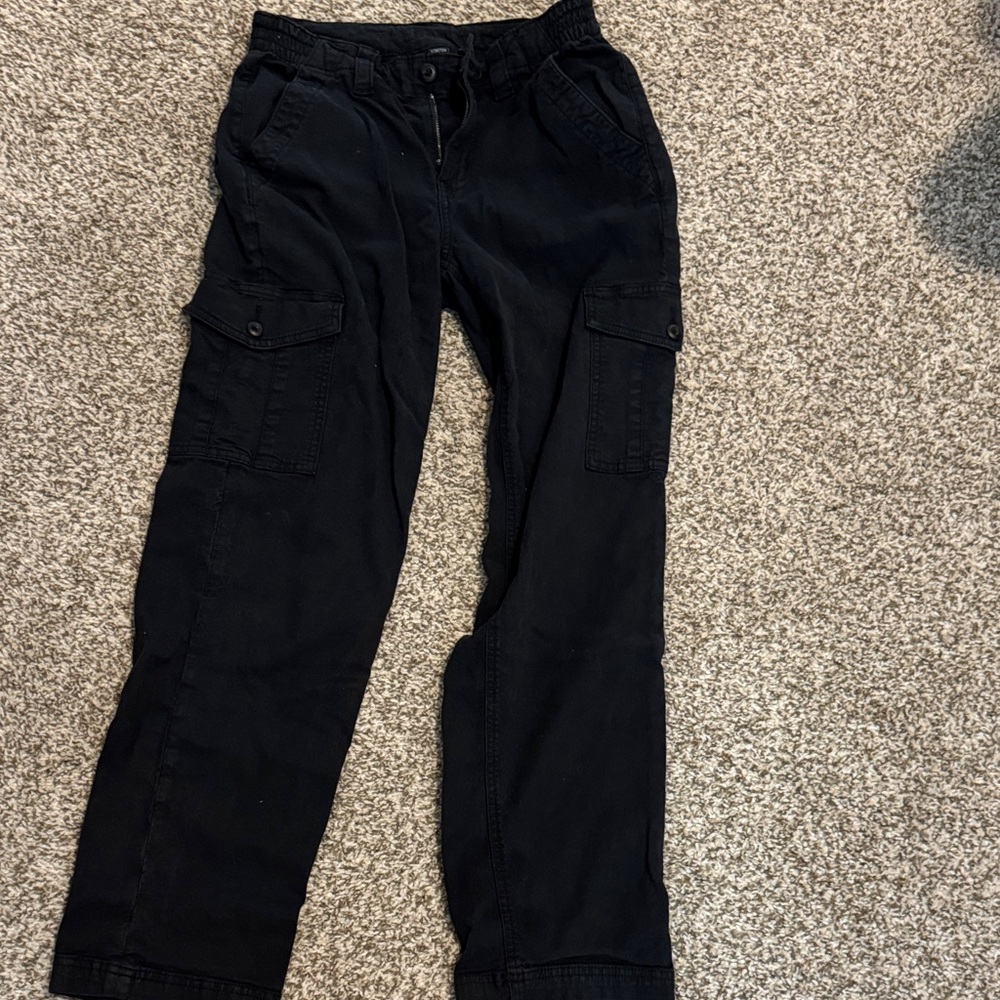Black American Eagle Cargo Pants